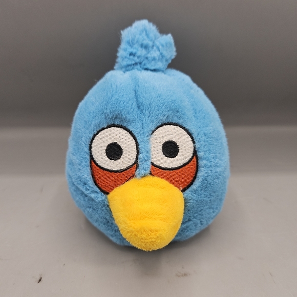 Angry Birds Lot of 4 Blue Jay Green Pig Black Bomb Princess Leia Plush NO SOUND - Picture 8 of 12
